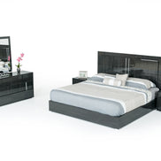 Ari Italian Modern Grey Dresser - image 2
