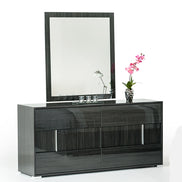 Ari Italian Modern Grey Dresser - image 3