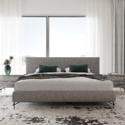 Aria - Italian Modern Multi Grey Q Bedroom Set - image 4