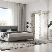 Aria - Italian Modern Multi Grey Q Bedroom Set - image 3