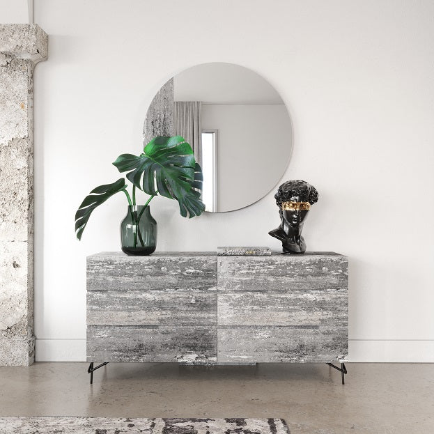 Aria - Italian Modern Multi Grey EK Bedroom Set