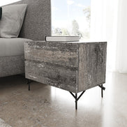 Aria - Italian Modern Multi Grey Q Bedroom Set - image 2