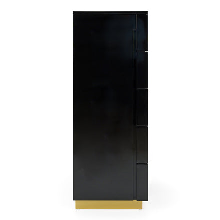 Aspen - Modern Black & Gold Wide Chest - image 2