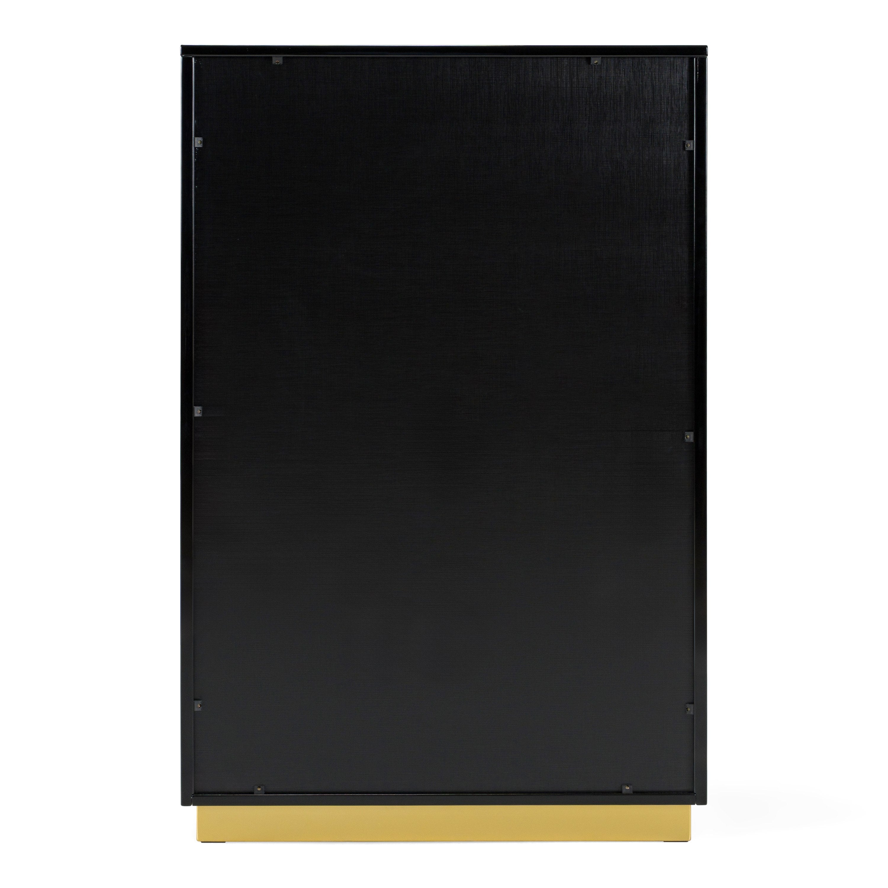 Aspen - Modern Black & Gold Wide Chest - image 3