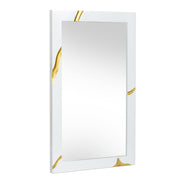Aspen Modern White Mirror