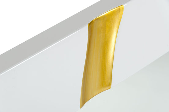 Aspen Modern White Mirror - image 2