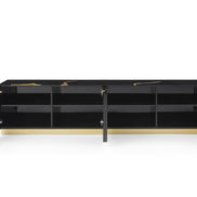 Aspen - Modern Black & Gold TV Stand - image 5