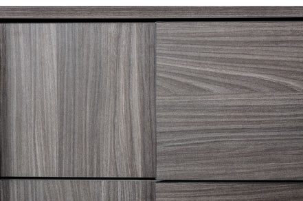 Asus - Italian Modern Elm Grey Dresser - image 4
