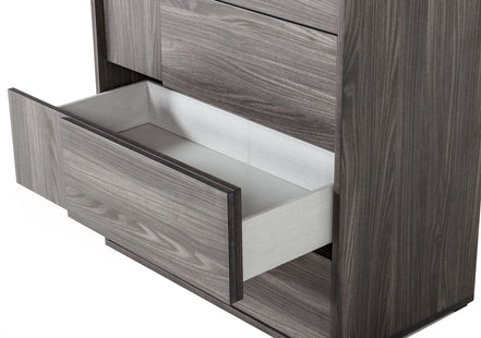 Asus - Italian Modern Elm Grey Chest - image 2