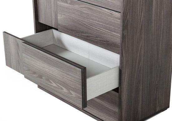 Asus - Italian Modern Elm Grey Chest - image 2