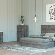 Asus - Italian Modern Elm Grey Mirror