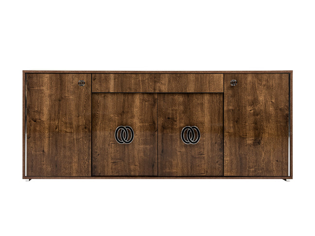 Athen Italian Modern 4-Door Buffet