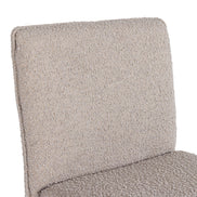 Atlanta - Modern Beige Fabric & Brass Counter Chair - image 4