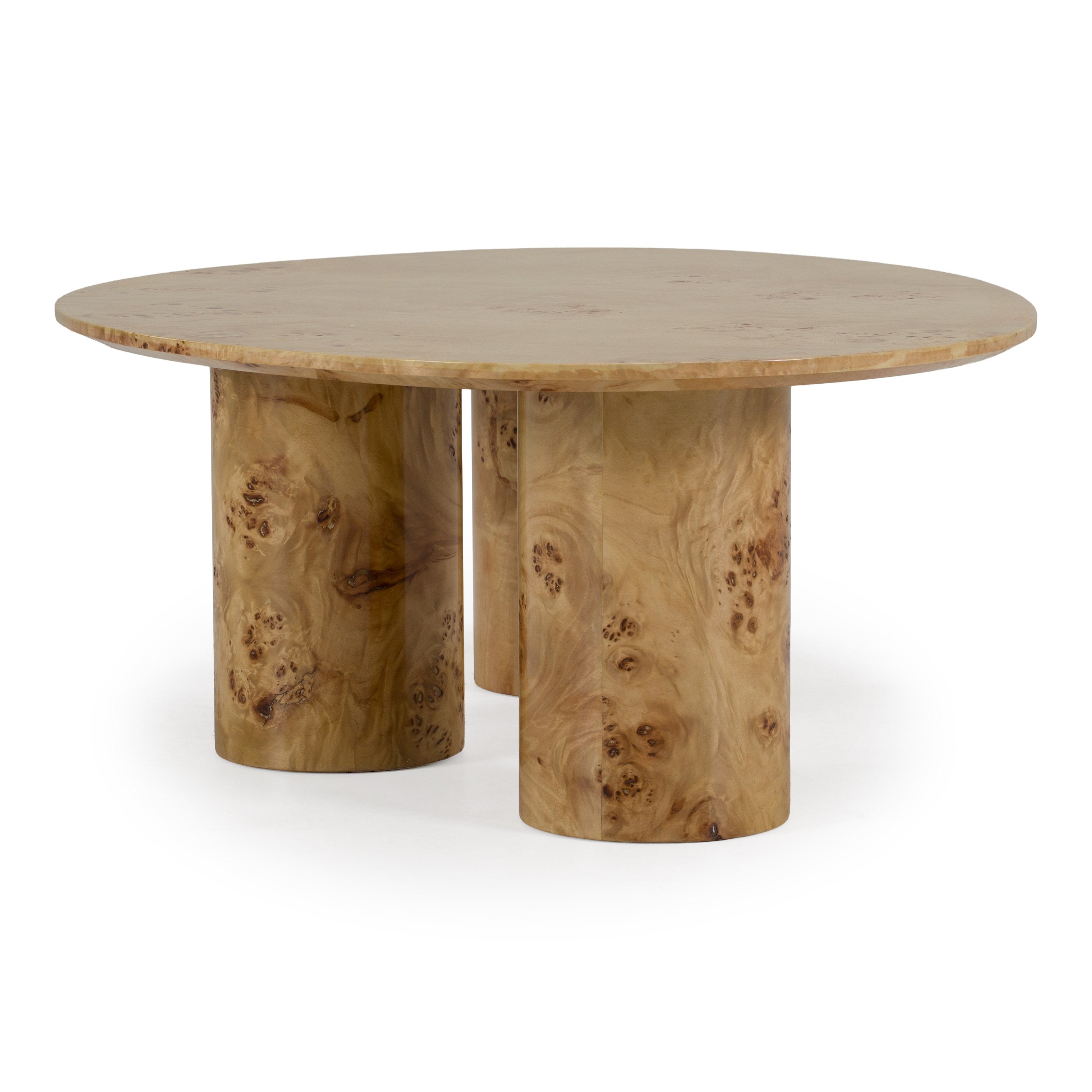 Avril - Modern Burl Freeform Coffee Table - image 2