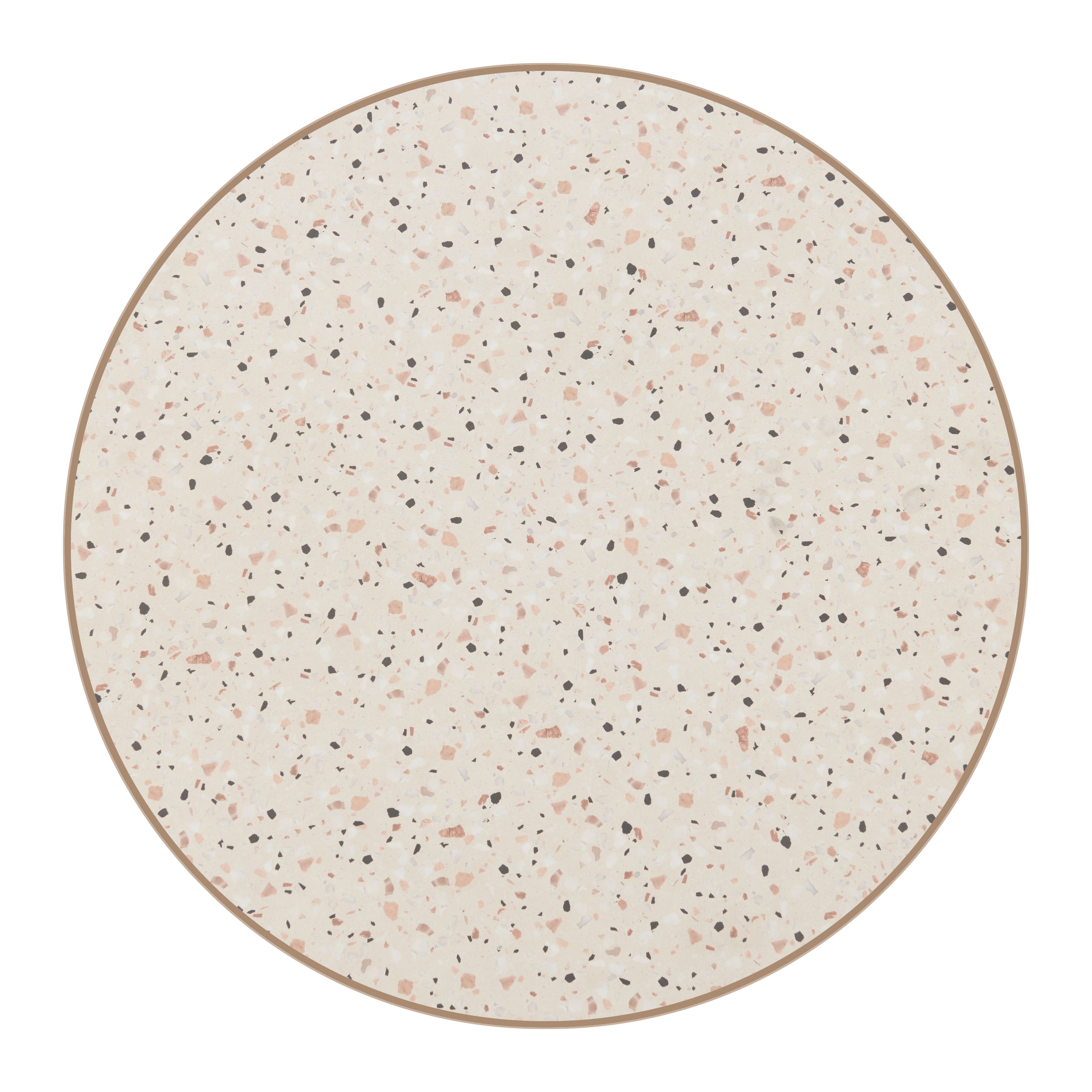 Bite Bar Table Beige & Gold