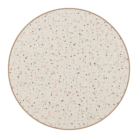 Bite Bar Table Beige & Gold