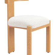 Tiana Dining Chair Natural & Beige