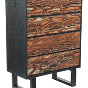 Aremi Chest Brown & Black