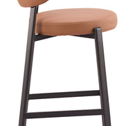Prairie Barstool (Set of 2) Brown