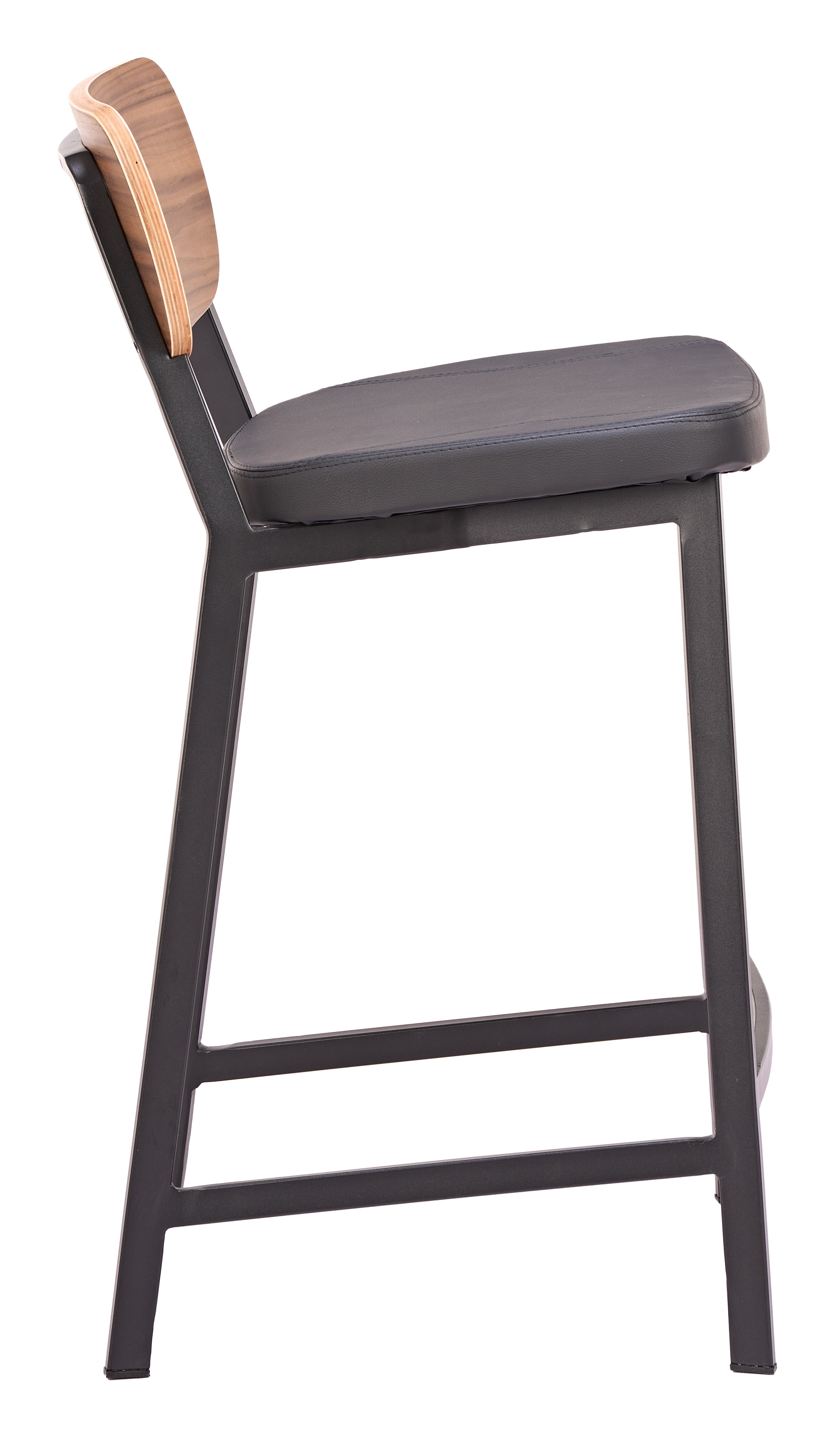 Ardenne Counter Stool (Set of 2) Black & Brown