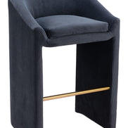 Emas Barstool Midnight Gray
