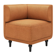 Malben Corner Chair Brown
