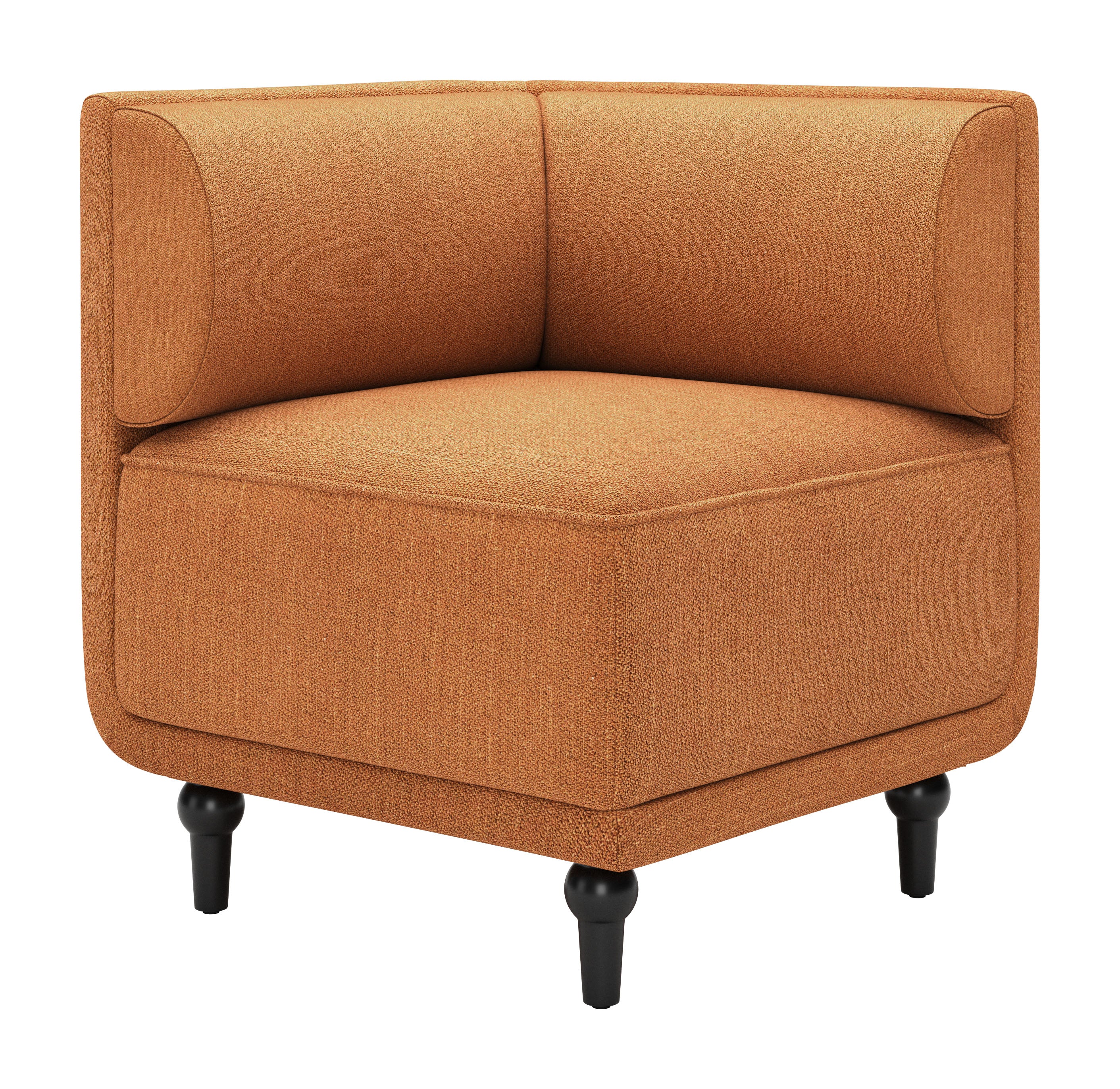 Malben Corner Chair Brown
