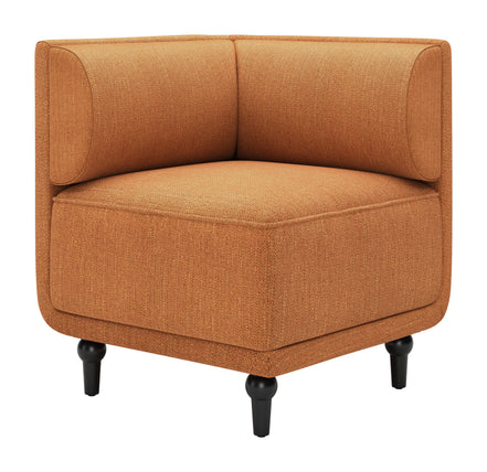 Malben Corner Chair Brown