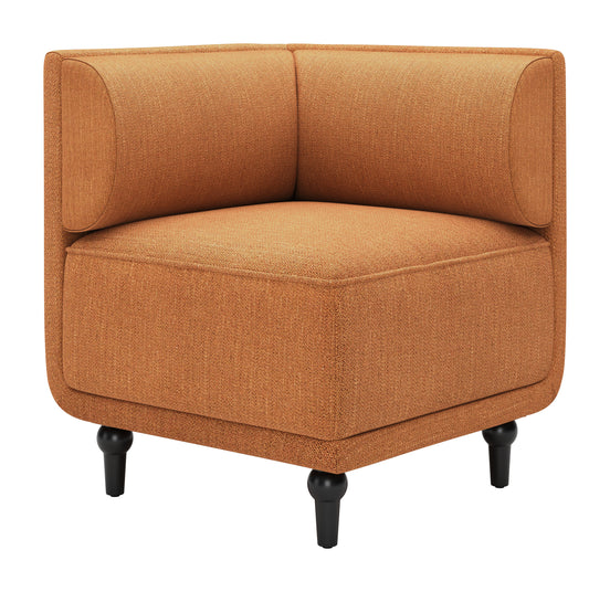 Malben Corner Chair Brown