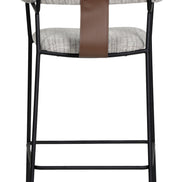 Couva Counter Stool (Set of 2) Gray Tweed