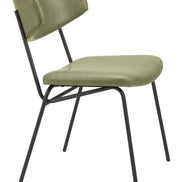Charon Dining Chair (Set of 2) Green