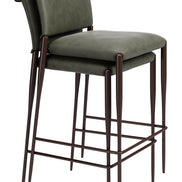Freesia Barstool (Set of 2) Olive Green