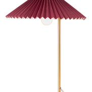 Charo Table Lamp Red & Gold