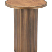 Afinato Side Table Brown