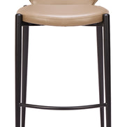 Lino Barstool (Set of 2) Taupe