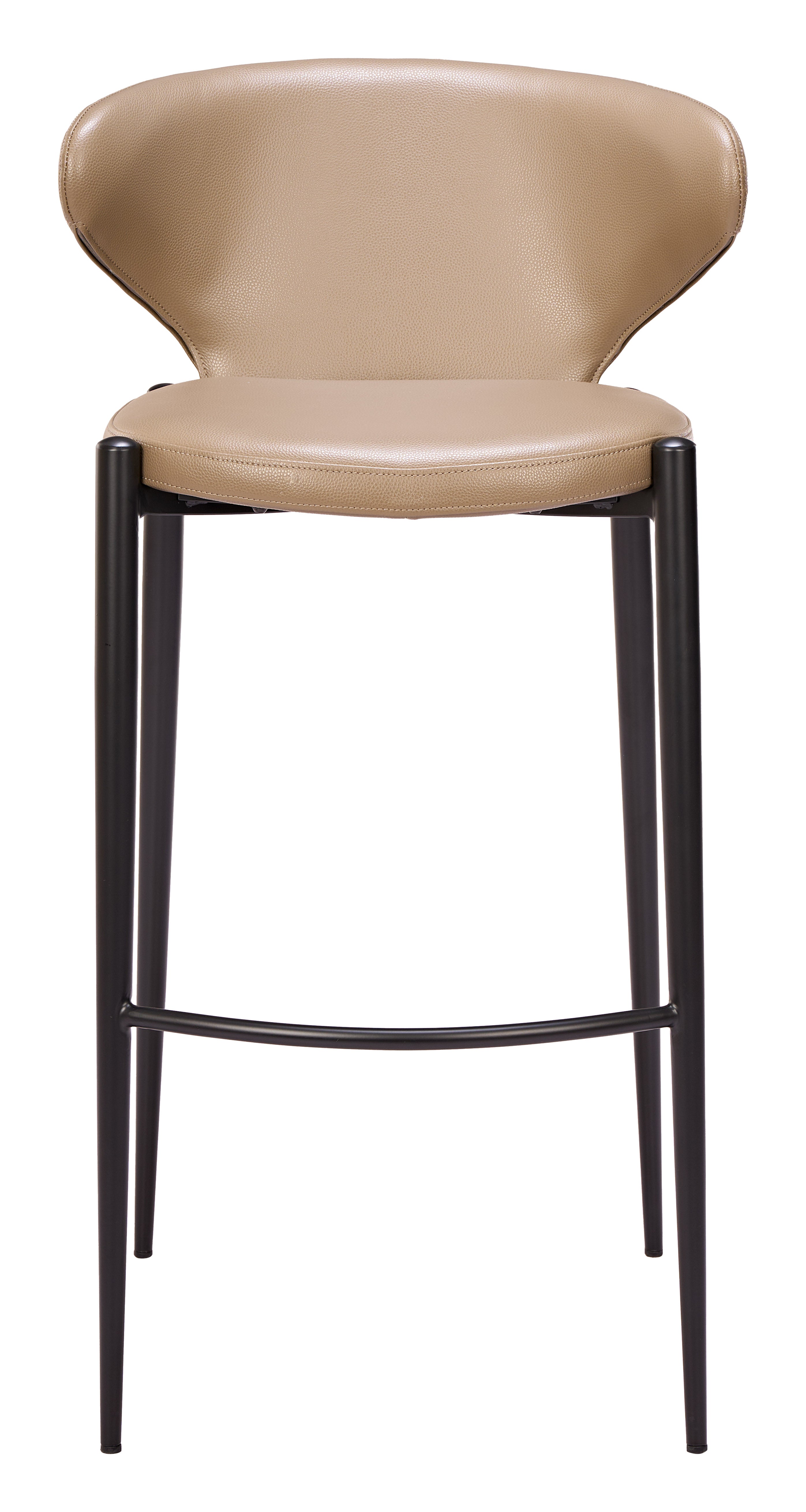 Lino Barstool (Set of 2) Taupe
