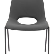 Desi Armless Dining Chair (Set of 2) Black