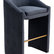Emas Barstool Midnight Gray