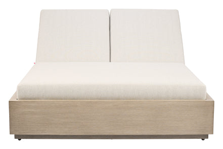Varadero Beach Double Chaise Gray