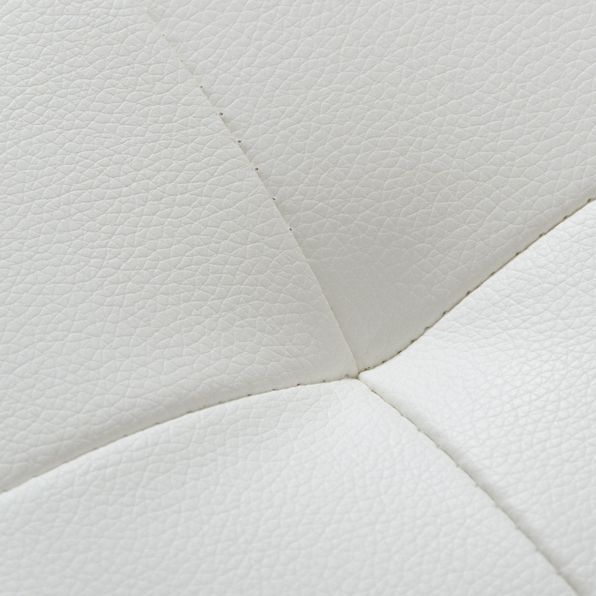 Click - Modern White Leatherette Dining Chair (Set of 2) - image 2