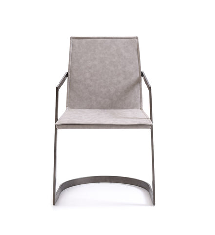 Jago - Modern White Wash Grey Dining Chair - image 3