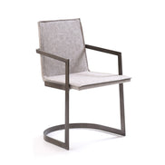 Jago - Modern White Wash Grey Dining Chair - image 4