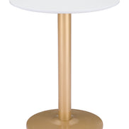Alto Bistro Table White & Gold