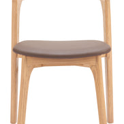 Pioro Dining Chair (Set of 2) Brown & Natural