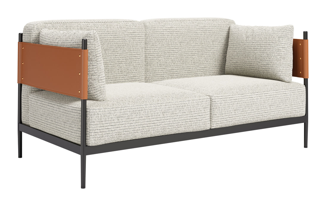 Stirbe Loveseat Gray