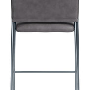 Freesia Counter Stool (Set of 2) Charcoal Gray