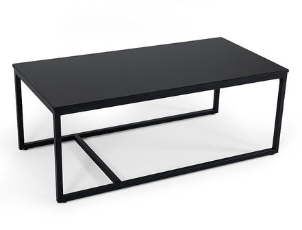 Baca - Black Marble + Metal Coffee Table