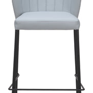 Linz Counter Stool (Set of 2) Gray
