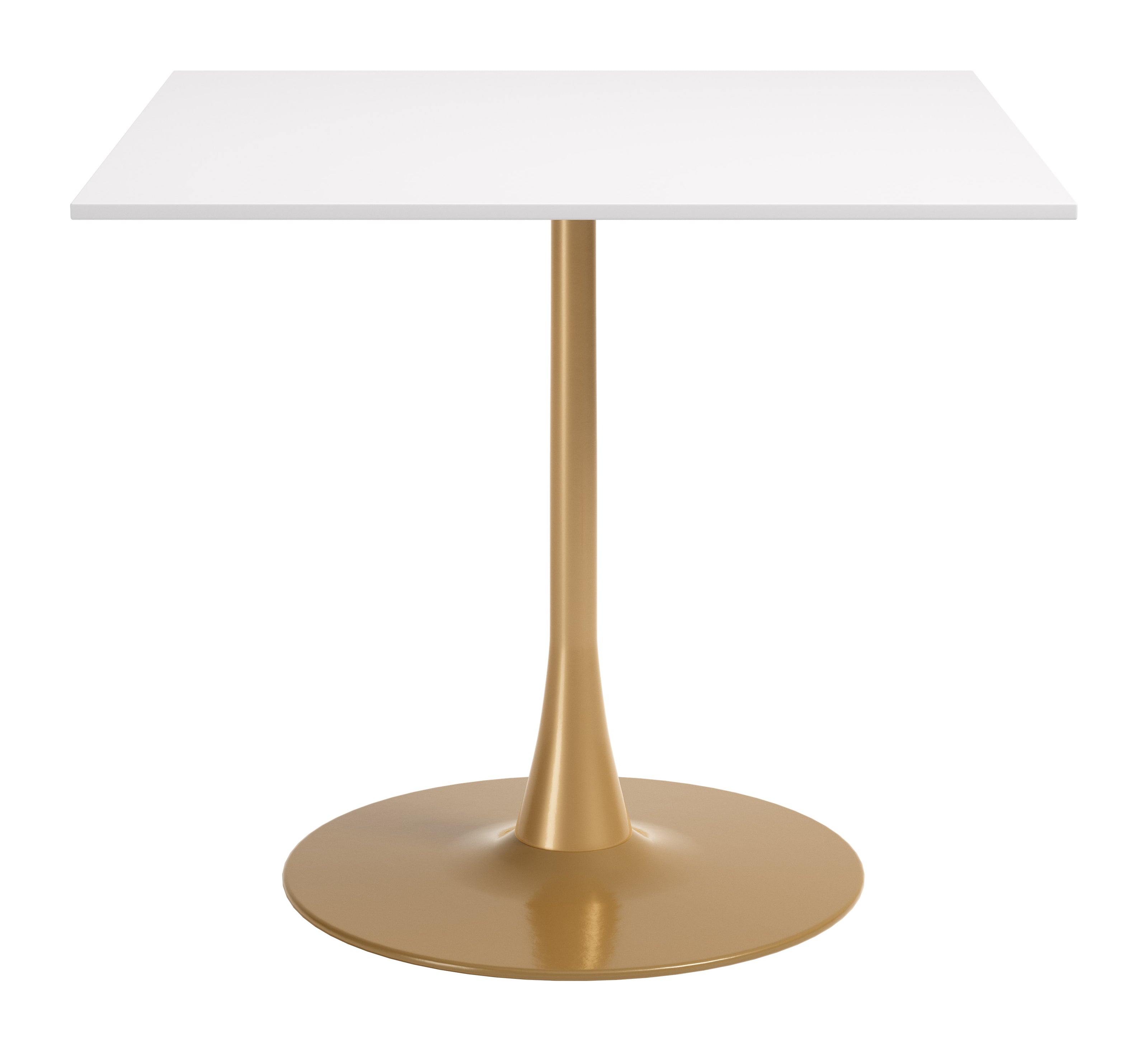 Epas Dining Table White & Gold