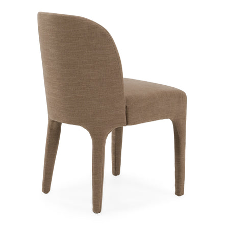 Bannon - Modern Tan Fabric Dining Chair (Set of 2) - image 3